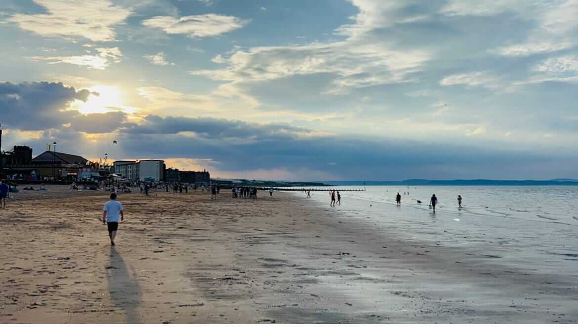 Edinburgh Portobello Beach Scotland