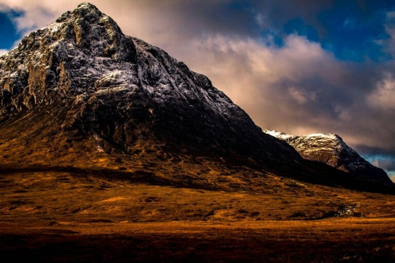 Three Sisters Mountains Glencoe Valley